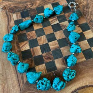 NWOT Turquoise Stone Necklace